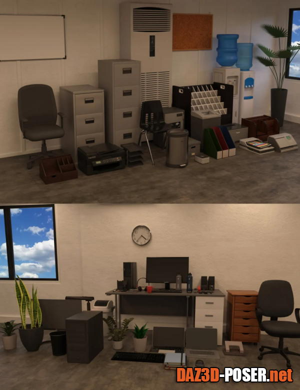 Dawnload FG Office Props for free