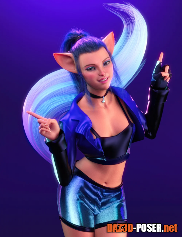 Dawnload dForce Music Queen Outfit for Genesis 8 and 8.1 Females for free