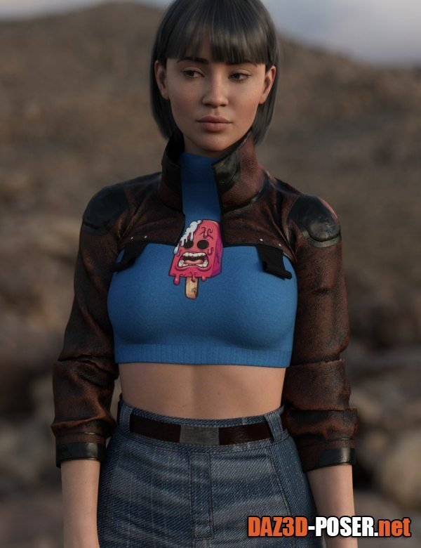 Dawnload ZGirl Outfit for Genesis 8 Female(s) for free