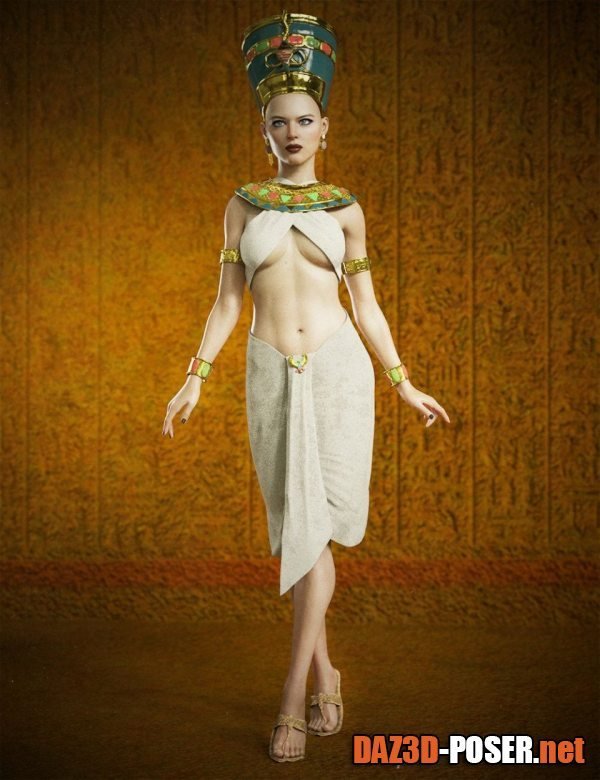 Dawnload dForce Cleopatra Outfit for Genesis 8 Females for free