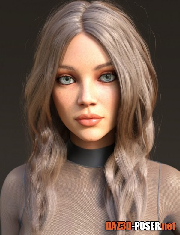 Dawnload Arlene Hair for Genesis 3 and 8 Females for free