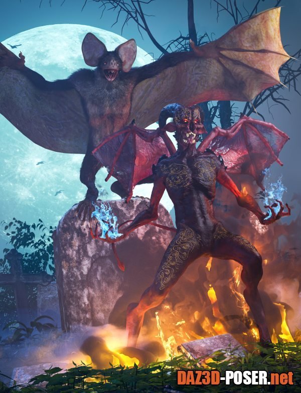 Dawnload Demon vs Werebat Bundle for free