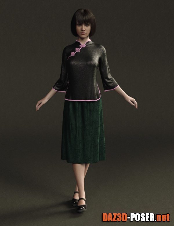 Dawnload Hann Mei Outfits for Genesis 8 Female(s) for free