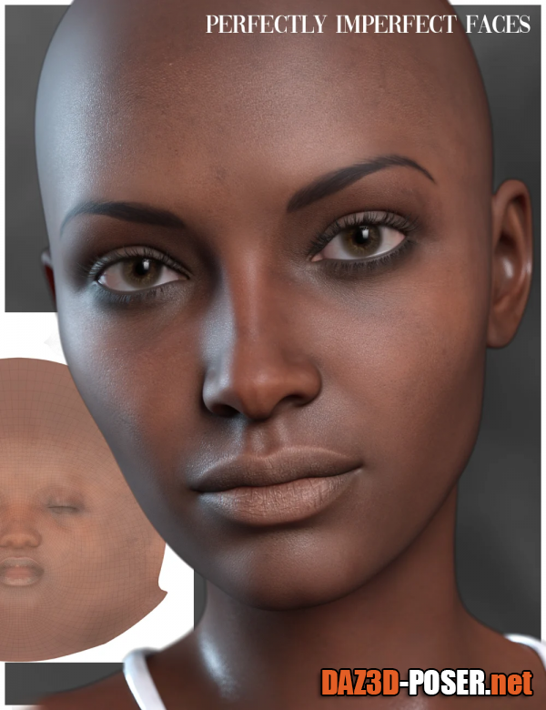 Dawnload RY Perfectly Imperfect Faces Merchant Resource for Genesis 8.1 Female for free