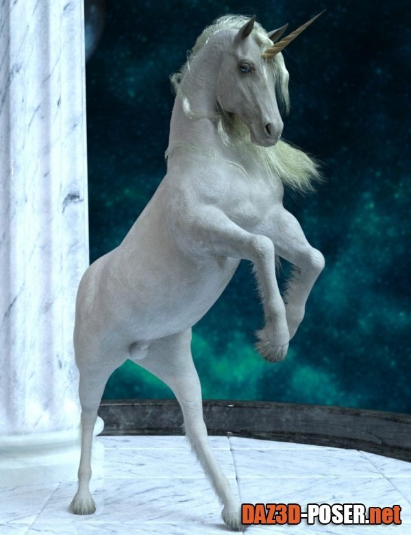 Dawnload Unicorn Poses for Daz Horse 2 for free