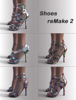 Shoes ReMake 2 for Genesis 8.1 Females