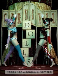 Carnival Dolls Poses for Genesis 8 Female
