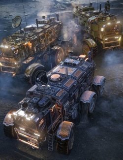 Sci-fi Rover Titan: Loyal Cross