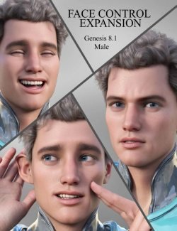 Face Control Expansion for Genesis 8.1 Male