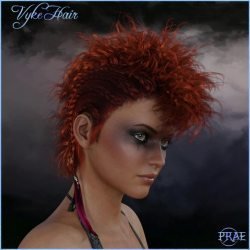 Prae-Vyke Hair For G8 Daz