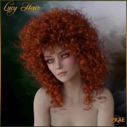 Prae-Lucy Hair For G8 Daz