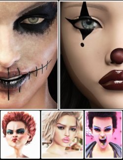 Artistic Make-up Concepts for Genesis 8 Females