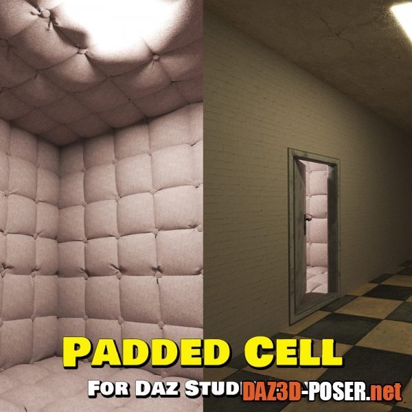 Dawnload Padded Cell for DS Iray for free