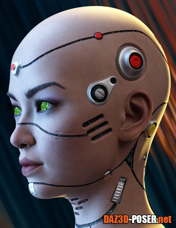 Dawnload Amatera Cyborg HD for Genesis 8.1 Female for free