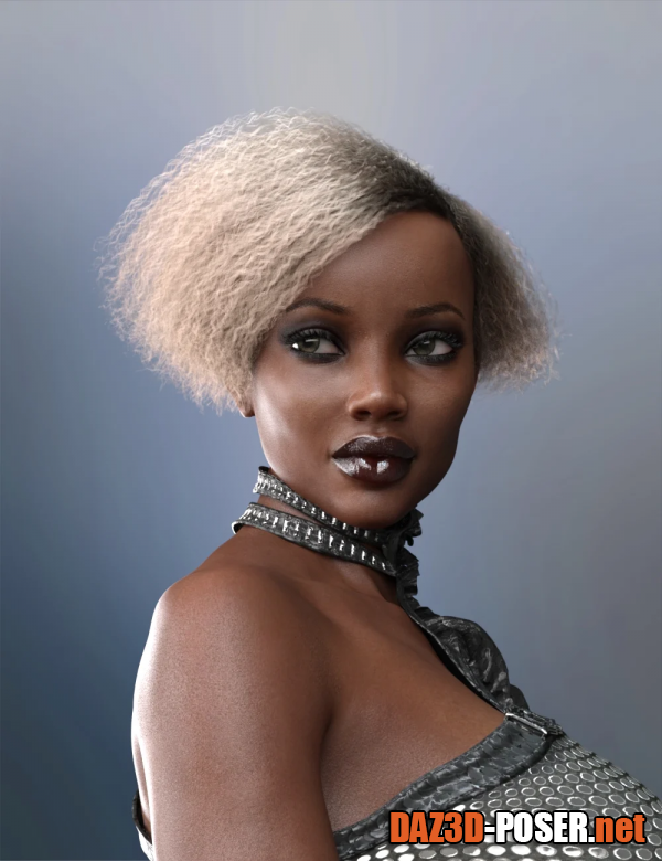 Dawnload Bobbi Hair for Genesis 8 and 8.1 Female for free