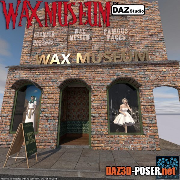 Dawnload Wax Museum for Daz for free