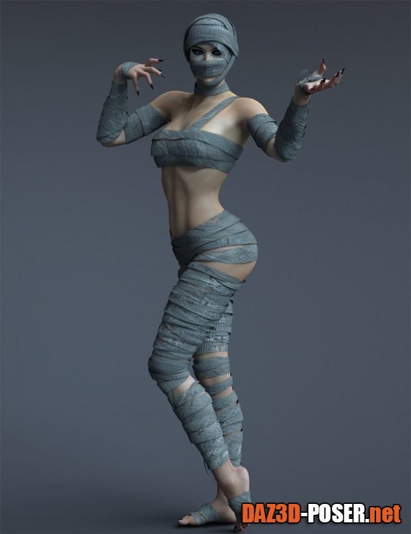 Dawnload X-Fashion The Mummy Genesis 8 and 8.1 Females for free
