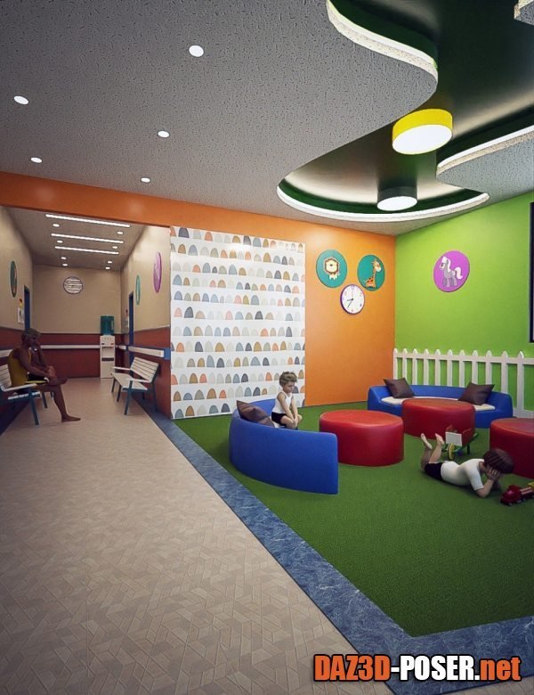 Dawnload Pediatric Clinic Waiting Area for free