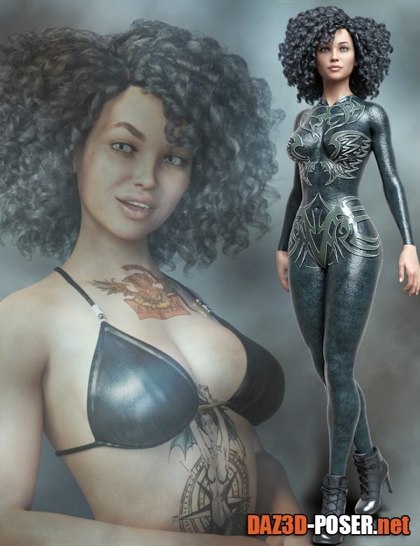 Dawnload MR Mindy and Bodysuit for Genesis 8 Female for free