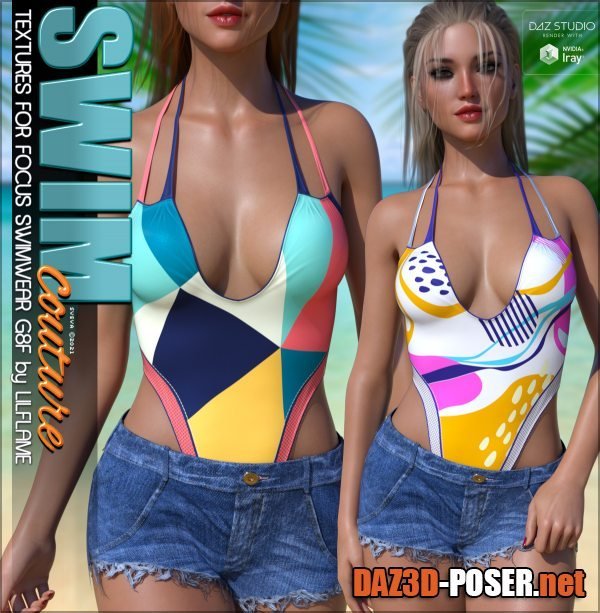 Dawnload SWIM Couture Textures for Focus Swimwear for free