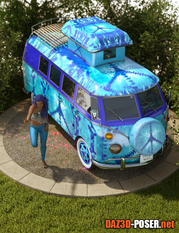 Dawnload Retro Camper Van for free