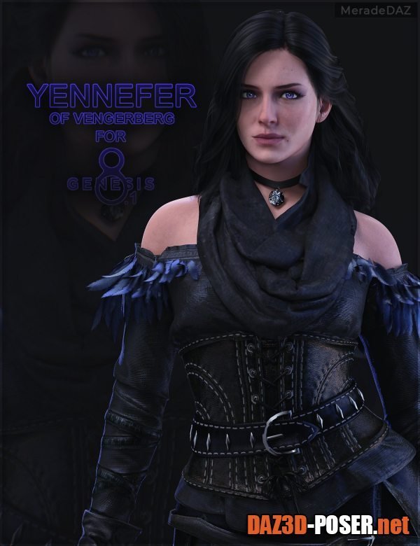 Dawnload Yennefer of Vengerberg For Genesis 8 and 8.1 Female for free