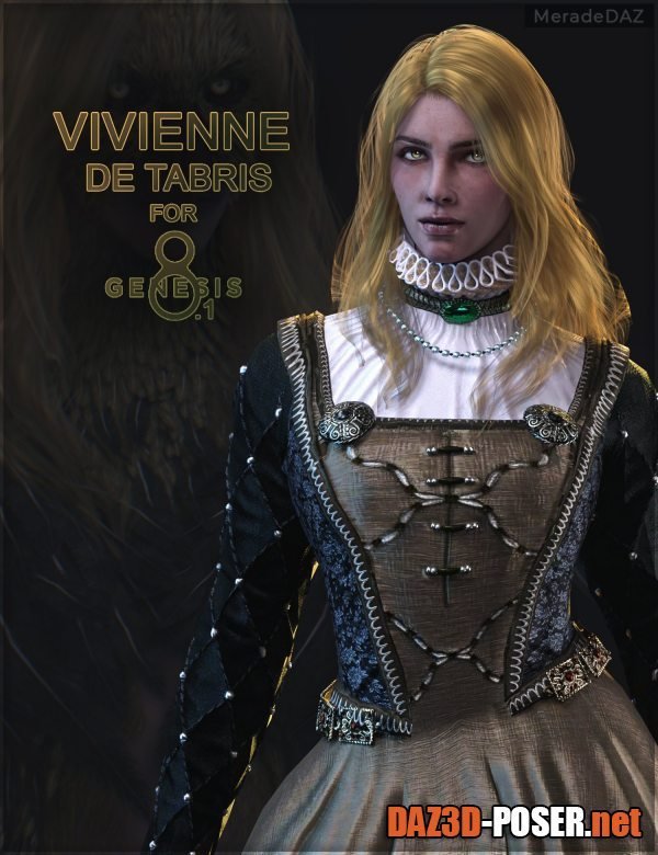 Dawnload Vivienne De Tabris For Genesis 8 and 8.1 Female for free