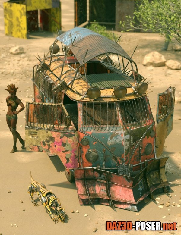 Dawnload Retro Camper Van Apocalypse Add-On for free