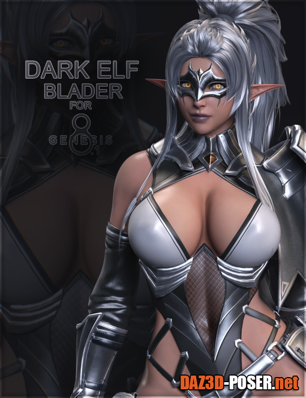 Dawnload Dark Elf Blader for Genesis 8 and 8.1 Female for free