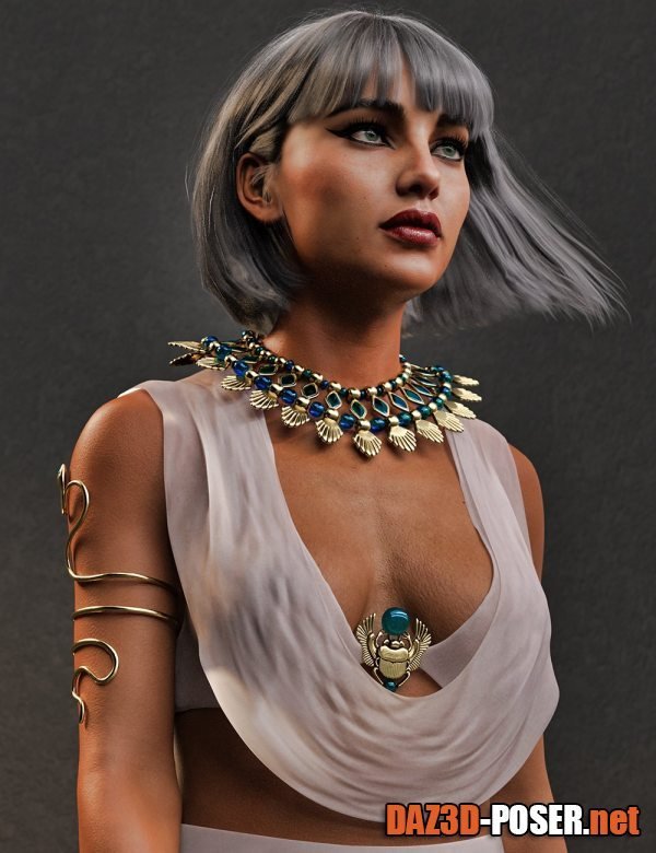 Dawnload dForce Majestic Nile for Genesis 8 Females for free