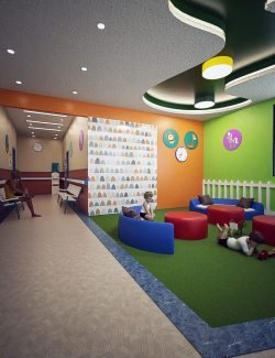 Pediatric Clinic Waiting Area