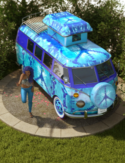 Retro Camper Van