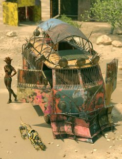 Retro Camper Van Apocalypse Add-On