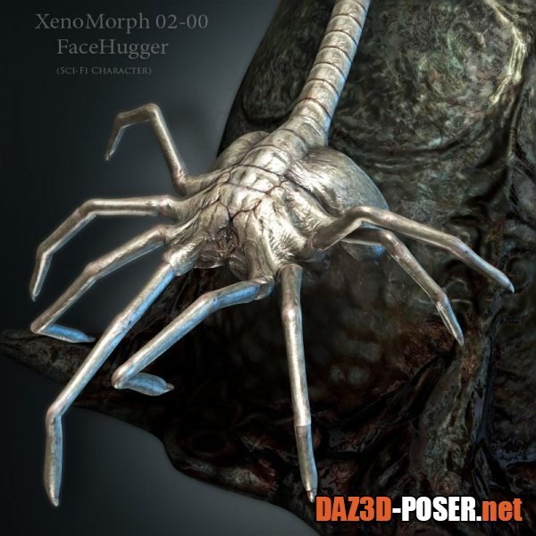 Dawnload XenoMorph 02-00 FaceHugger for free