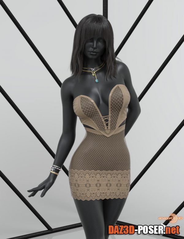 Dawnload VERSUS - dForce Wonder Dress for Genesis 8 Females for free