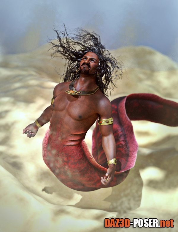 Dawnload SBibb Cursed Merman Poses and Expressions for Zale 8.1 for free