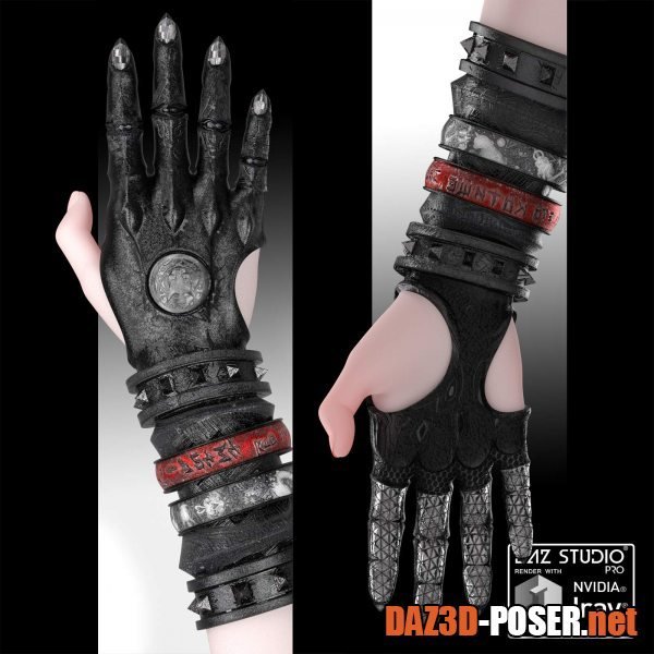 Dawnload Kotomask Glove For Genesis 3 & 8 Female(s) for free
