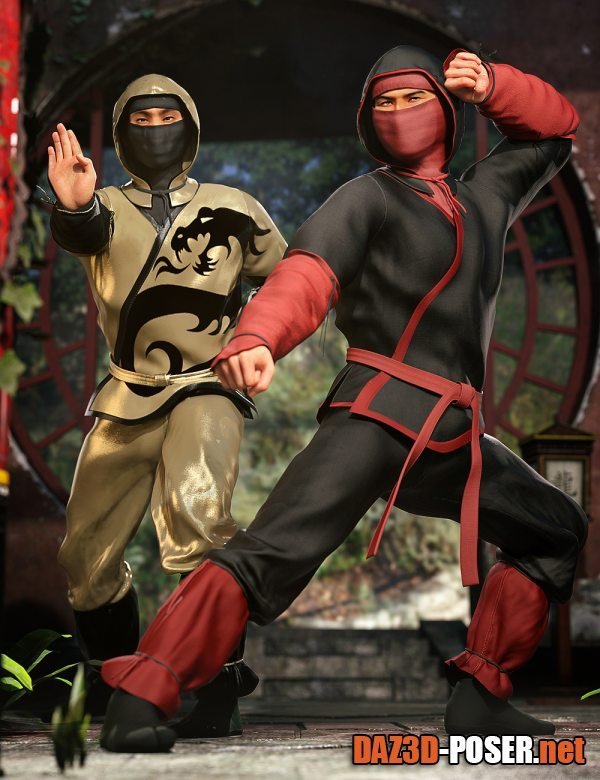 Dawnload Ninja Kid Outfit Textures for free