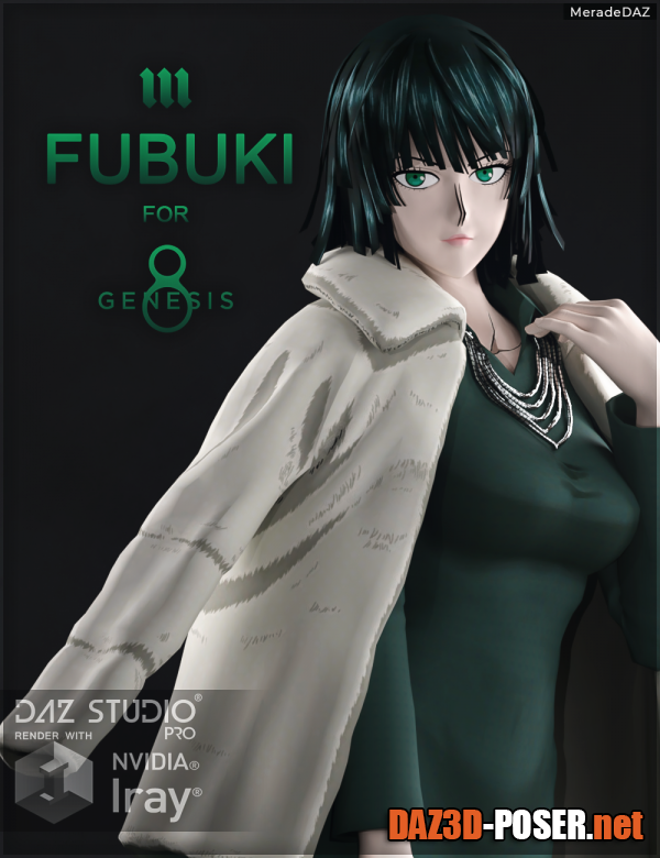 Dawnload Fubuki for Genesis 8 and 8.1 Female for free
