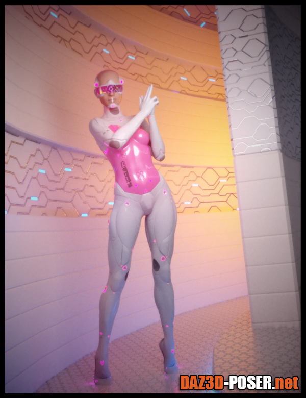 Dawnload CyberDream Karla 2.0 Textures and Accessories Add-On for free