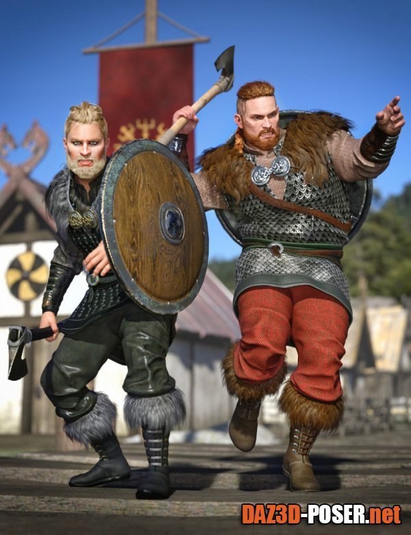 Dawnload Viking Raider Outfit Textures for free
