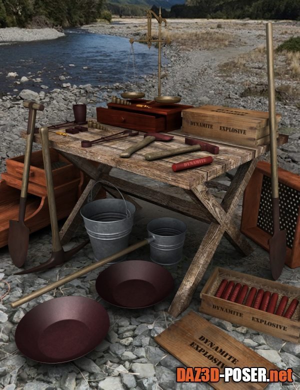 Dawnload Gold Prospecting Equipment for free
