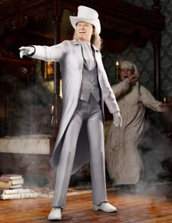dForce Victorian Gentleman Outfit for Genesis 8 and 8.1 Males