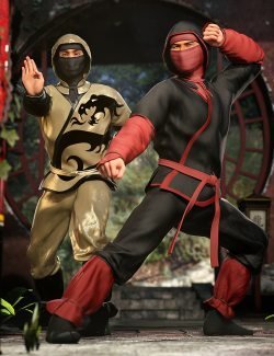 Ninja Kid Outfit Textures