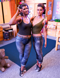 Casual Wear Outfit for Brooke 8.1 and Genesis 8.1 Females