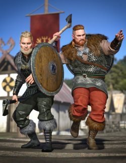Viking Raider Outfit Textures