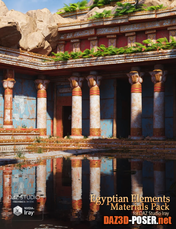 Dawnload Egyptian Elements Materials Pack for free