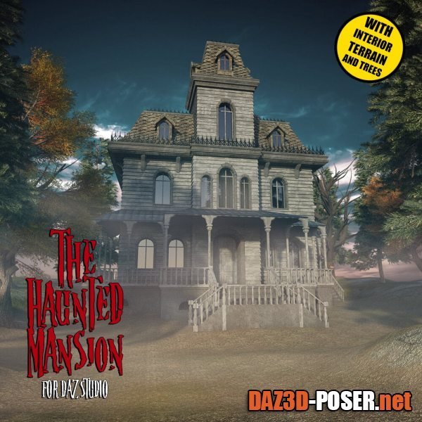 Dawnload The Haunted Mansion for DS Iray for free