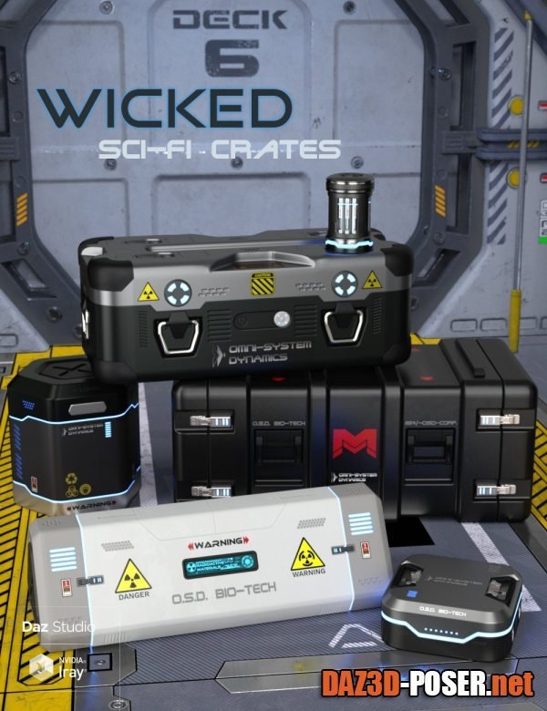 Dawnload Wicked Sci-Fi Crates for free