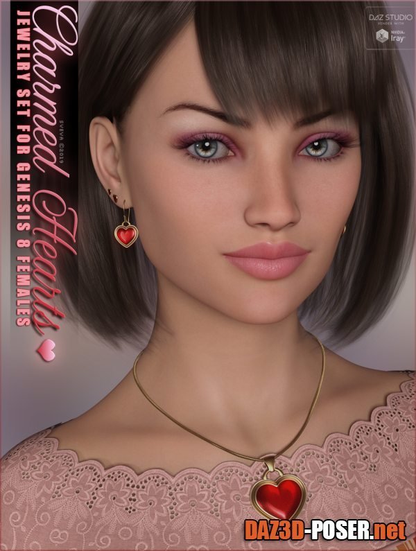 Dawnload SVs Charmed Hearts Jewelry Set for free